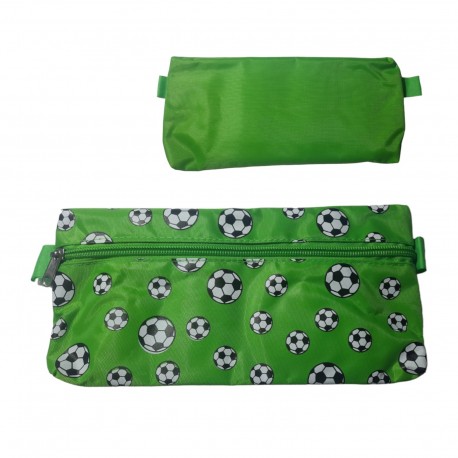 Astuccio Scuola Bustina Porta Pastelli Colori  Matite Pallone di Calcio  cm 24