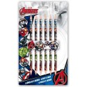 Matite Colorate Avengers Marvel B-Face - 6 Matite Bicolore Perfette per Regalini di Festa e Scuola