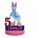 Sagoma in Polistirolo con Nome Disney Paperina - 30 cm Centro Tavola Decorazione