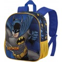 Zaino Scuola Asilo Materna Batman Marvel 3D - Piccolo, 26x31 cm, Capacità 8.5 L, Night Blu Scuro