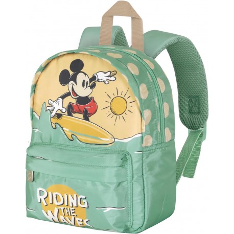 Zainetto Topolino Scuola Asilo-Materna per Bambini - Confortevole e Pratico con Tasca Frontale - 22x27x9cm, 5L