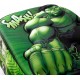 Zainetto Scuola Asilo Materna Hulk 3D - Zaino Bambino con Scomparto Principale e Tasche Laterali