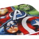 Zaino Trolley Avengers 3D per Bambini - Hulk, Capitan America, Iron Man | Marvel con Ruote e Manico