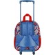 Zaino Scuola Asilo Trolley Capitan America Avengers 3D con Ruote e Manico Telescopico - 31 x 26 x 11 cm