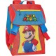 Zaino Scuola Estensibile Super Mario Ufficiale per Bambini - Ampi Spazi, Tasche e Comfort