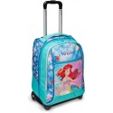 Zaino Scuola Trolley Seven La Sirenetta Ariel Disney - Capiente e Funzionale