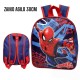  Zaino Asilo Spiderman Marvel - Zainetto Uomo Ragno per Bambini, 30 cm