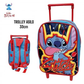 Zaino Trolley Asilo Stitch Disney - Borsa Scuola e Tempo Libero