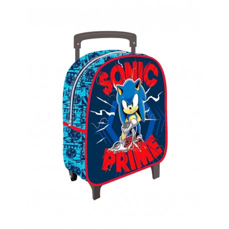 Zaino Trolley Asilo Materna Sonic - Borsa Scuola e Tempo Libero Multifunzione