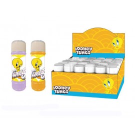 "Bolle di Sapone Tweety Looney Tunes 60ml  Expò 36 pz- Regalo Perfetto per Compleanni e Feste Bambini"