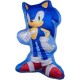 Cuscino Sagomato Sonic Disney 35 cm - Morbido e Colorato, Idea Regalo Perfetta per Bambini!"