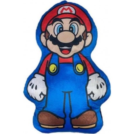 Cuscino Morbido Super Mario Bros 35 cm - Idea Regalo Perfetta per Bambini | Ufficiale Disney