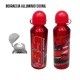  Borraccia in Alluminio Cars Disney Saetta McQueen con Beccuccio e Coperchio - 500ml