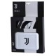 Set Regalo Juventus: Porta Merenda con Sciarpa BiancoNero - Prodotto Ufficiale