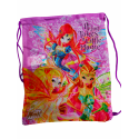 Sacca Zainetto Winx per Bambina - 30x40 cm - Perfetta per Scuola, Palestra e Tempo Libero