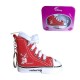 Portachiavi Minnie Disney a Forma di Scarpetta Converse in Confezione Regalo - 12x10 cm