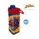 Borraccia Quadrata Spiderman Marvel con Cannuccia - 500 ml, Sicura e Pratica per Bambini