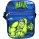 Borsa Passeggio Hulk - Tracolla Regolabile con Zip e Tasca, 21x15,5x5,5 cm