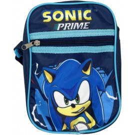 Borsa Passeggio Sonic - Borsetta a Tracolla Regolabile con Zip e Tasca | Dimensioni 21x15,5x5,5 cm