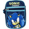 Borsa Passeggio Sonic - Borsetta a Tracolla Regolabile con Zip e Tasca | Dimensioni 21x15,5x5,5 cm