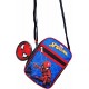 Borsa a Tracolla Spiderman Marvel per Bambini - Borsetta con, Zip e Tasca Interna - Dimensioni: 21x15,5x5,5 cm