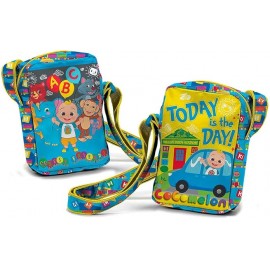 Borsa a Tracolla Regolabile per Bambini Cocomelon - Compatta e Pratica, 19 cm