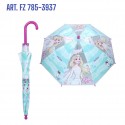 Ombrello Manuale Frozen Disney Bambina - Antivento con 8 Raggi, Diametro 67 cm