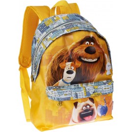 Zaino Scuola  Elementare "Pets Disney" – Grande, con Scomparti e Bretelle Regolabili, 42x30x17 cm