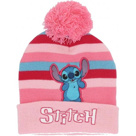 Cappello Invernale Bambini Lilo & Stitch con Pon Pon - Morbido, caldo e divertente per la stagione Fredda