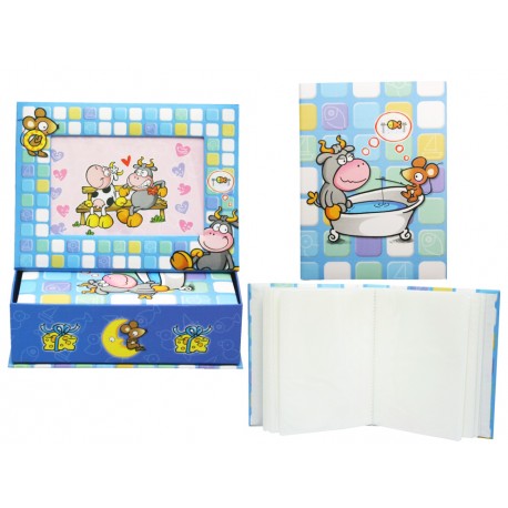 SET REGALO  ALBUM + CORNICE +SCATOLA MUCCA