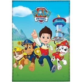 Plaid Paw Patrol Cani Poliziotti – Coperta in Morbido e Caldo Pile per Bambini, 100x140 cm, Ideale per BambinI