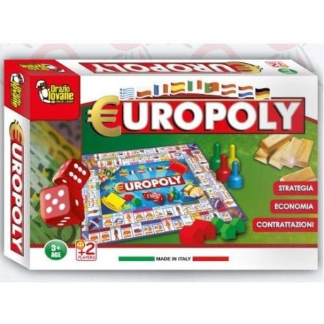 Gioco da Tavolo Europoly - Divertimento e Logica per Tutta la Famiglia!