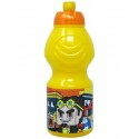 Borraccia Plastica Lyon Game con Beccuccio Retrattile - 400 ml per Scuola e Sport