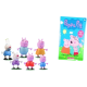 Bustina Peppa Pig con Figure da Collezione 6 cm - Regalini di Fine Festa Bambini