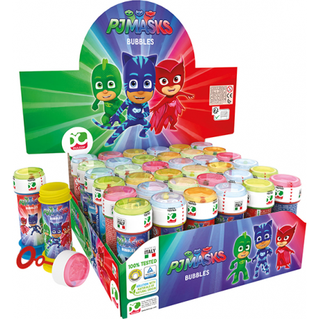 Bolle di sapone Pjmasks Super pigiamini 60ml idea regalo compleanno regalini fine festa Bomboniera Bambini