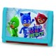 Portafoglio Disney PJ Masks - Portafoglio Super Pigiamini con Chiusura in Velcro - Gattoboy, Gufetta, Geco - 13x9 cm