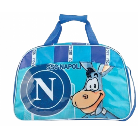 Borsa Ufficiale Ciucio Borsone Napoli – Perfetta per Calcio, Palestra e Viaggio con Tracolla