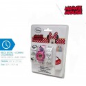 "Orologio da Polso Digitale Disney Minnie: Personalizza il Tuo Stile con 2 Cinturini Colorabili e 4 Pennarelli!"