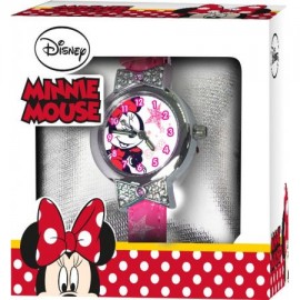 OROLOGIO MINNIE MOUSE DISNEY DA POLSO ANALOGICO IN SCATOLA DI LATTA IDEA REGALO BAMBINA