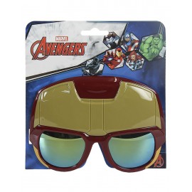 Marvel Avengers  Occhiali Da Sole Iron Man, Maschera, Bambino, Protezione UV 400