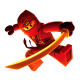 Sagoma Personalizzata in Polistirolo Lego Ninjago 3D per Compleanni e Party - Disney 70 cm