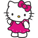 Sagoma Personalizzata in Polistirolo Hello Kitty - Compleanno e Festa Disney (70 cm)