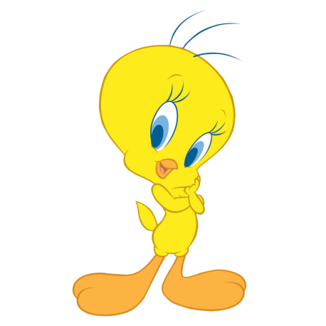 Sagoma Personalizzata in Polistirolo Tweety Looney Tunes - Perfetta per Compleanni e Feste - 70 cm