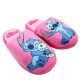 Pantofole Invernali Bambina Fille Lilo & Stitch Rosa – Ciabatte a Punta Chiusa, Calde e Morbide, Antiscivolo (Taglia 30)