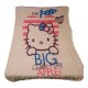 COPERTA PLAID HELLO KITTY CM.100x140 BAMBINA