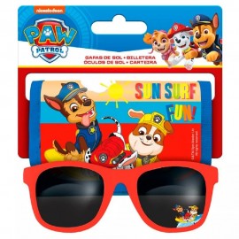 SET OCCHIALI DA SOLE + PORTAFOGLI PAW PATROL MARVEL BAMBINO -