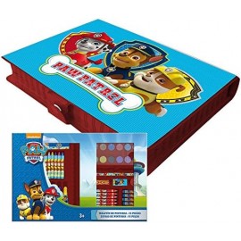 SET REGALO COFANETTO COLORI PAW PATROL DISNEY VALIGETTA 55 PEZZI BAMBINI