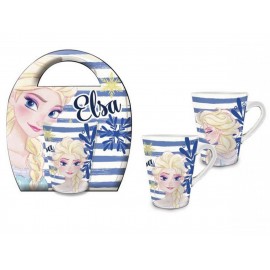 Tazza in Ceramica Frozen Disney da 320 ml - Mug Tazzone per Colazione Bambina