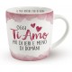 Tazza in Ceramica "Ti Amo" con Scritta Interna - Idea Regalo Unica in Confezione Regalo