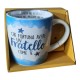 Tazza in Ceramica "Fratello Che Fortuna Avere un Fratello Come Te" - Idea Regalo Unica con Scritta Interna e Confezione Regalo